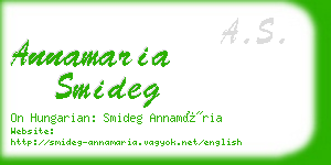annamaria smideg business card